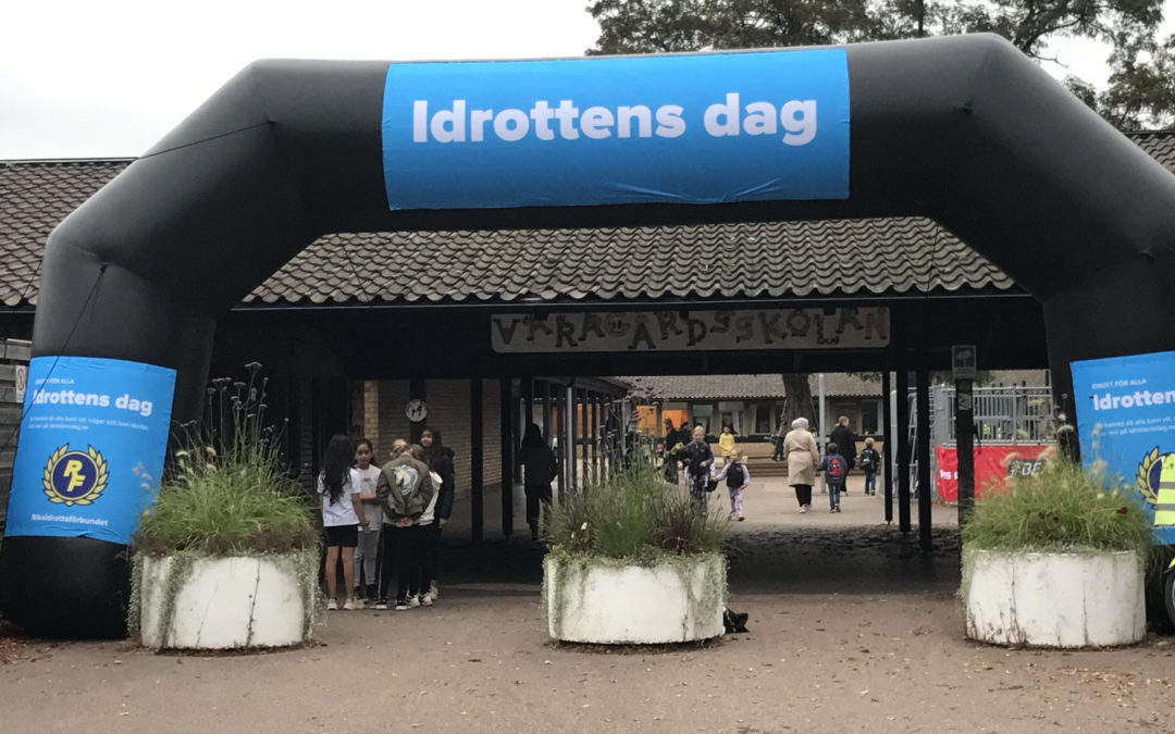 Svenska Bordtennisförbundet deltog på Idrottens dag i Bjuv