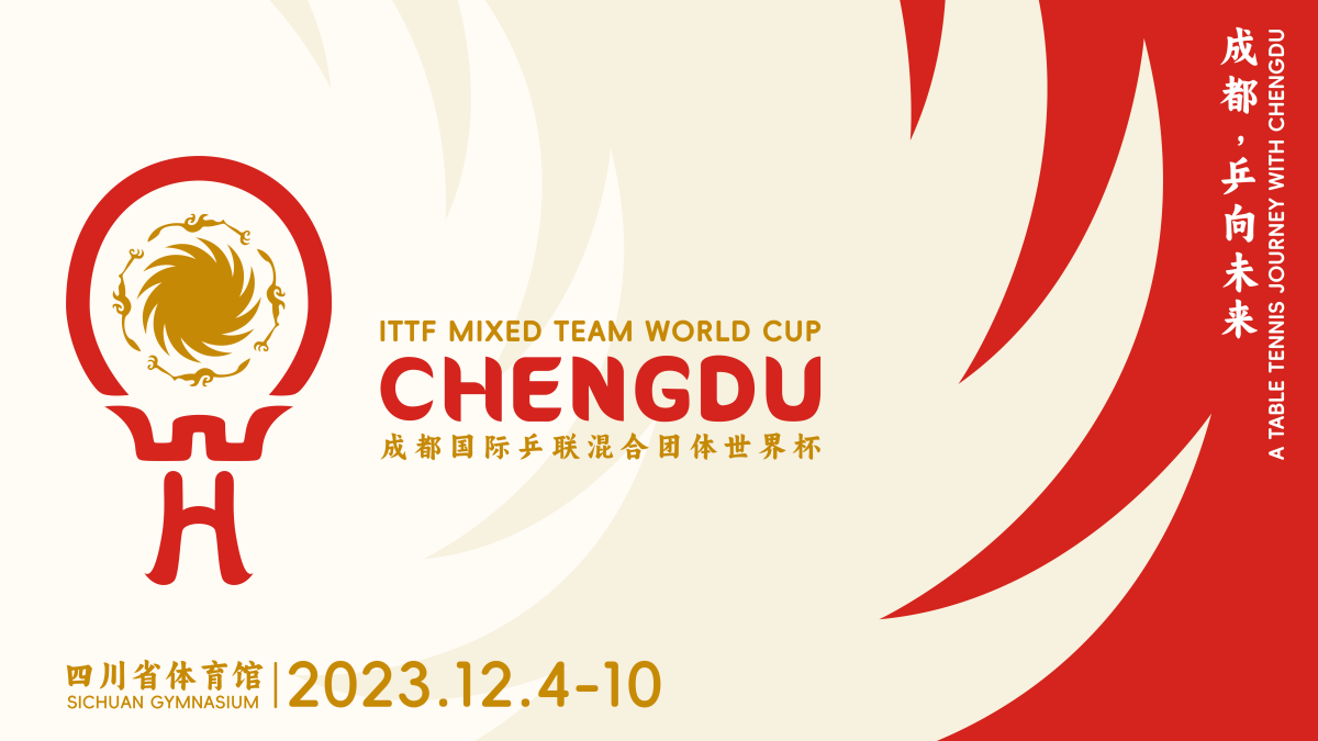 Truppen till ITTF Mixed World Cup i Chengdu