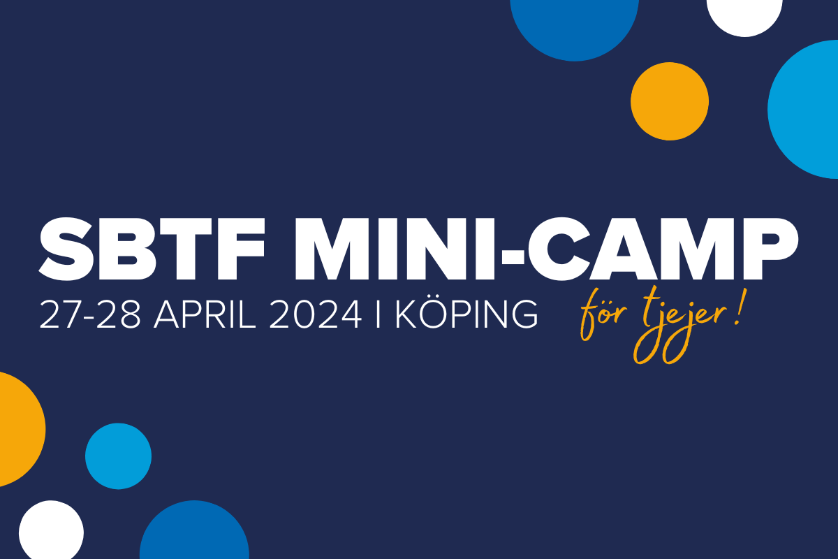 SBTF mini-camp för tjejer den 27-28 april i Köping