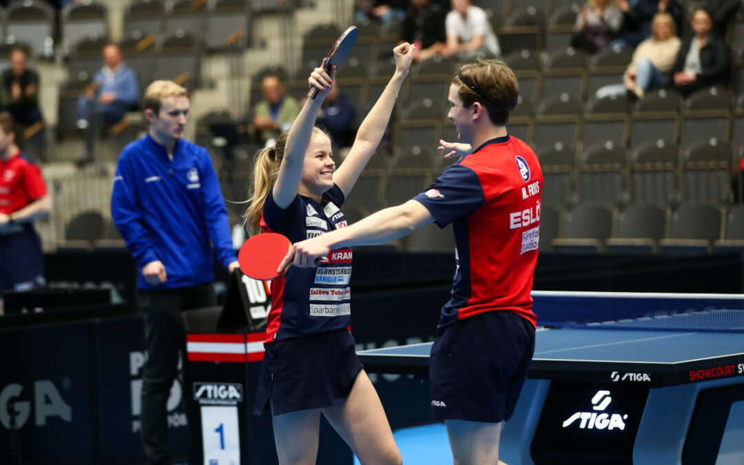 Bordtennis-SM: Friis och Bergand vann mixedfinalen