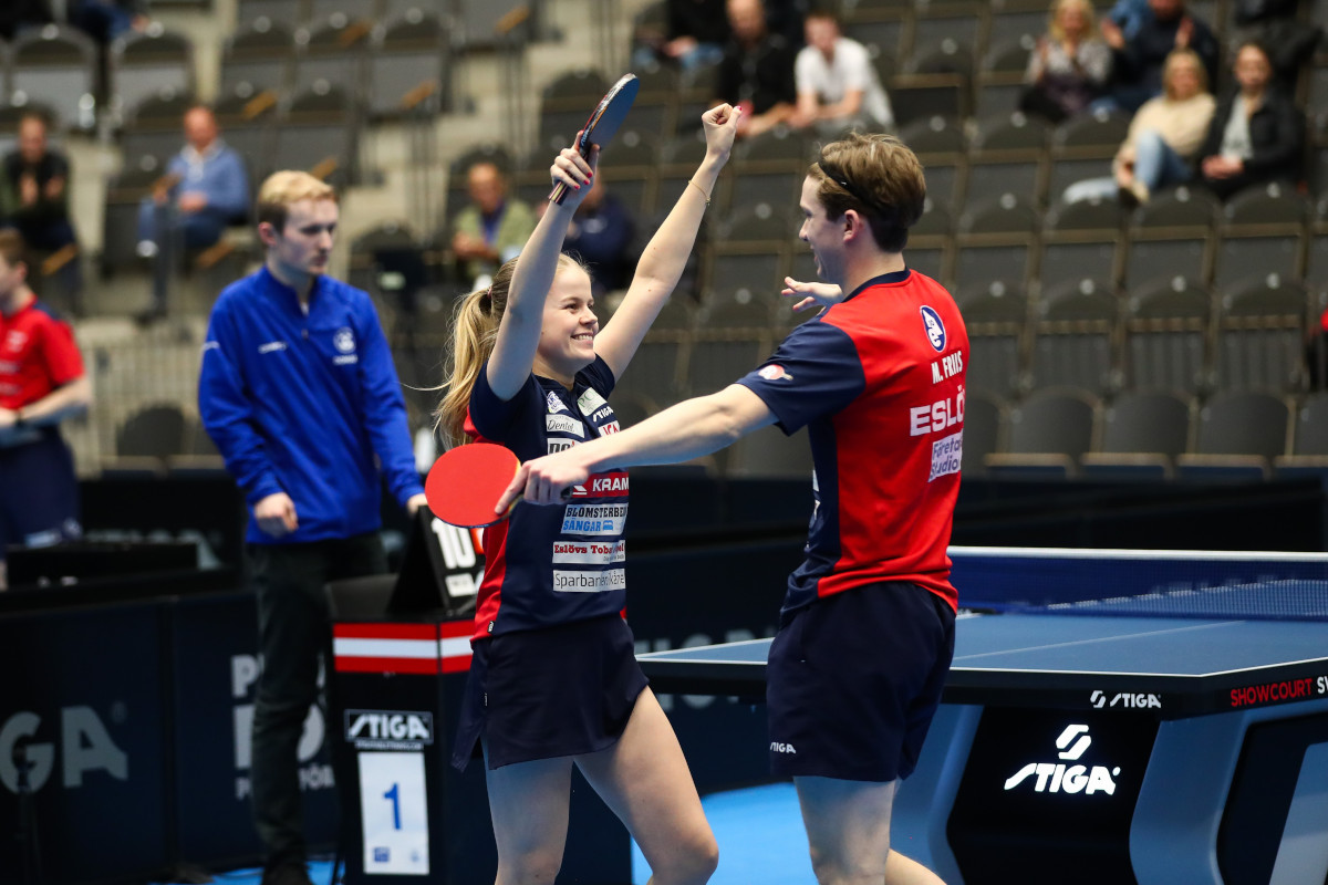 Bordtennis-SM: Friis och Bergand vann mixedfinalen