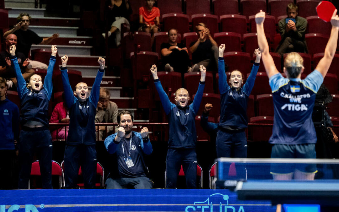 Trupperna klara inför stundande Bordtennis-EM i Linz