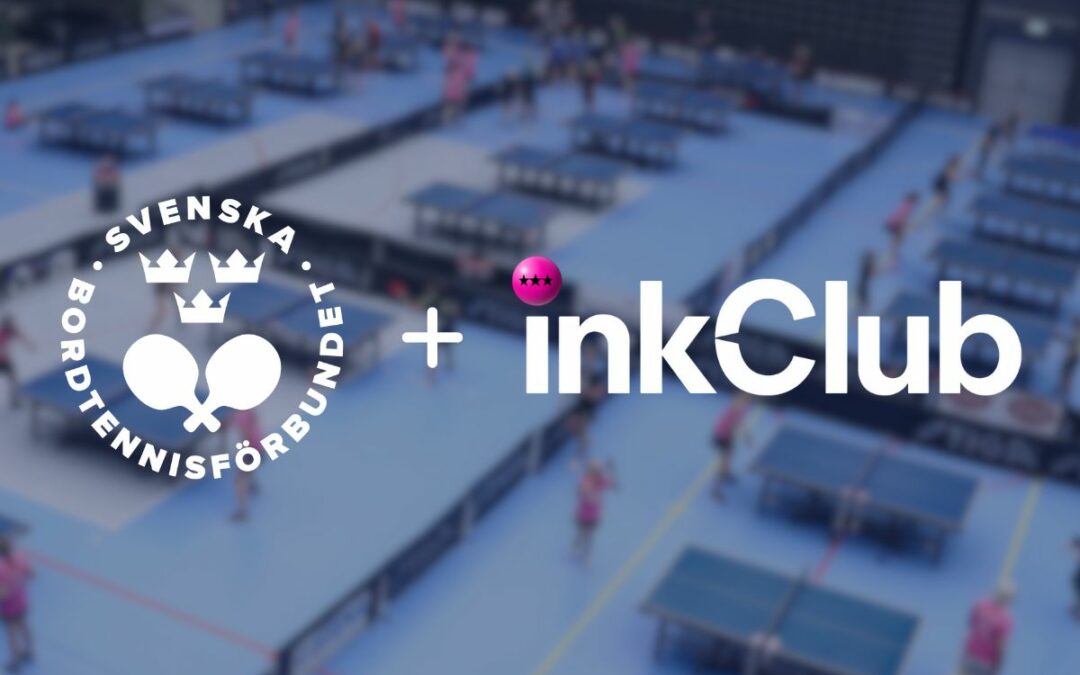 Svenska Bordtennisförbundet och inkClub inleder samarbete