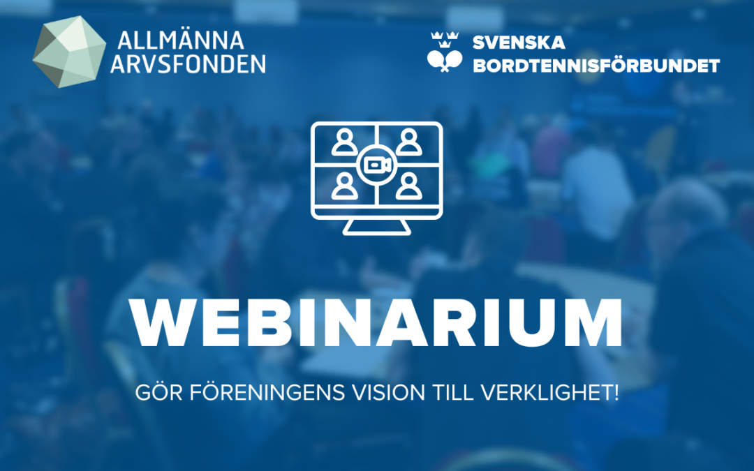 Webinarium: Från vision till verklighet med Arvsfonden!