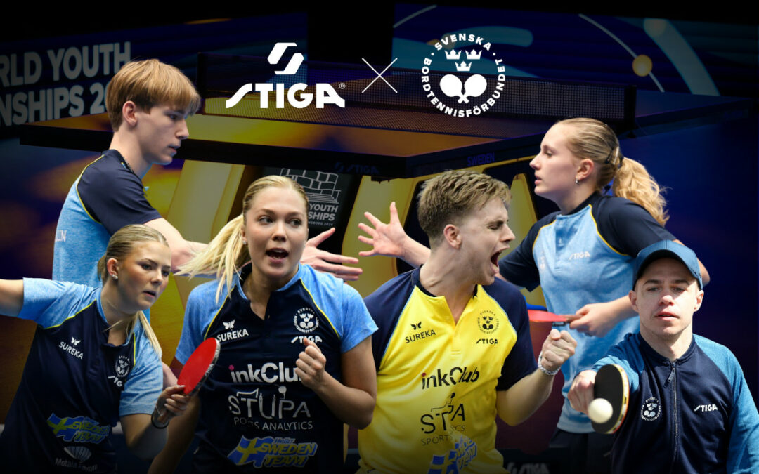 STIGA Sports och Svenska Bordtennisförbundet ingår nytt långtidsavtal för att stärka svensk bordtennis