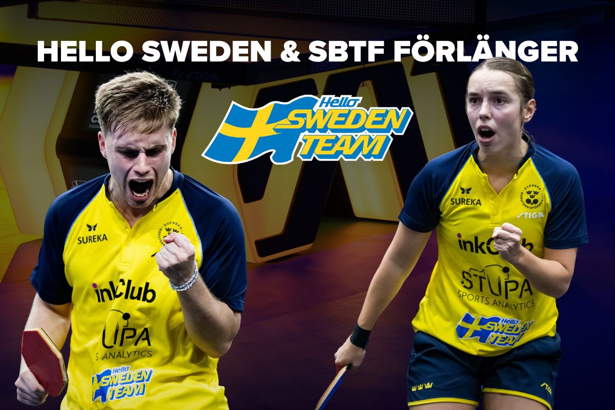 Hello Sweden och svensk bordtennis förlänger