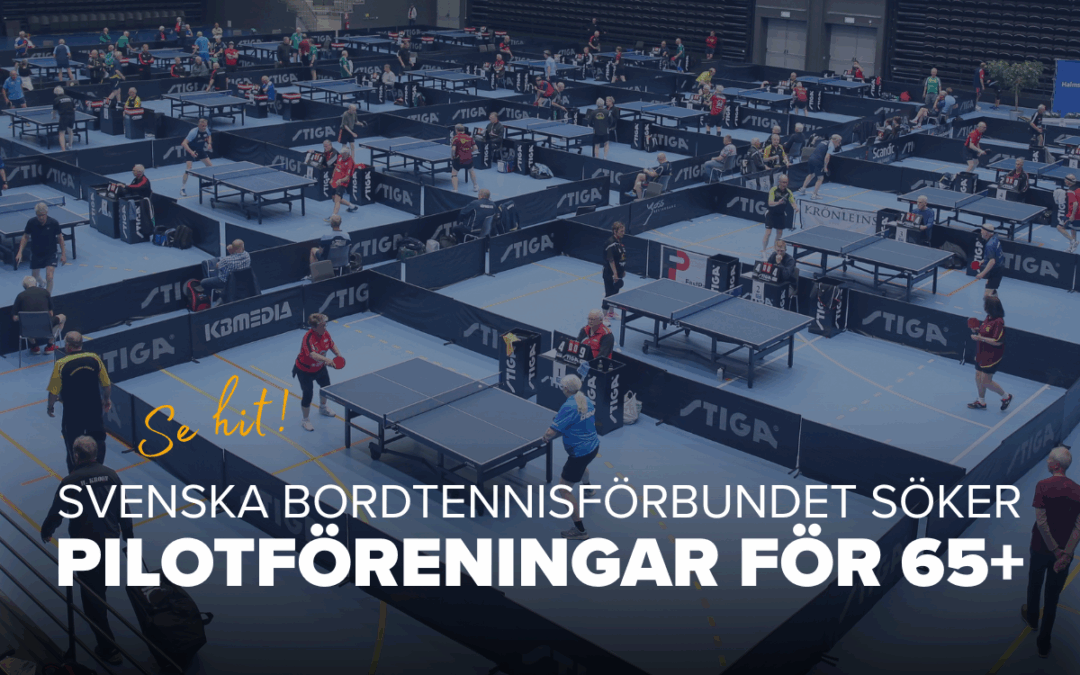 SBTF söker pilotföreningar för målgruppen 65+