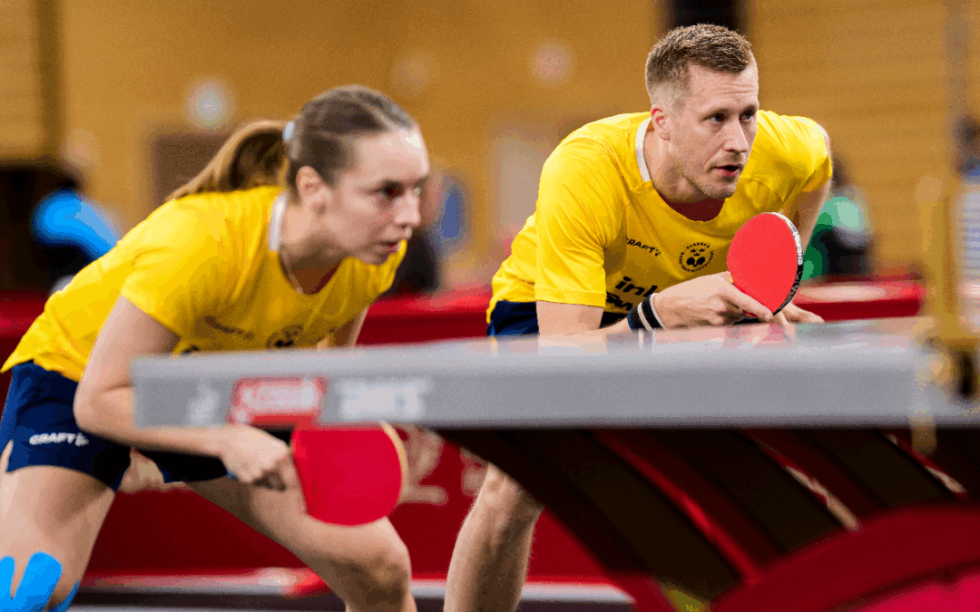Stark blågul start på VM i Doha