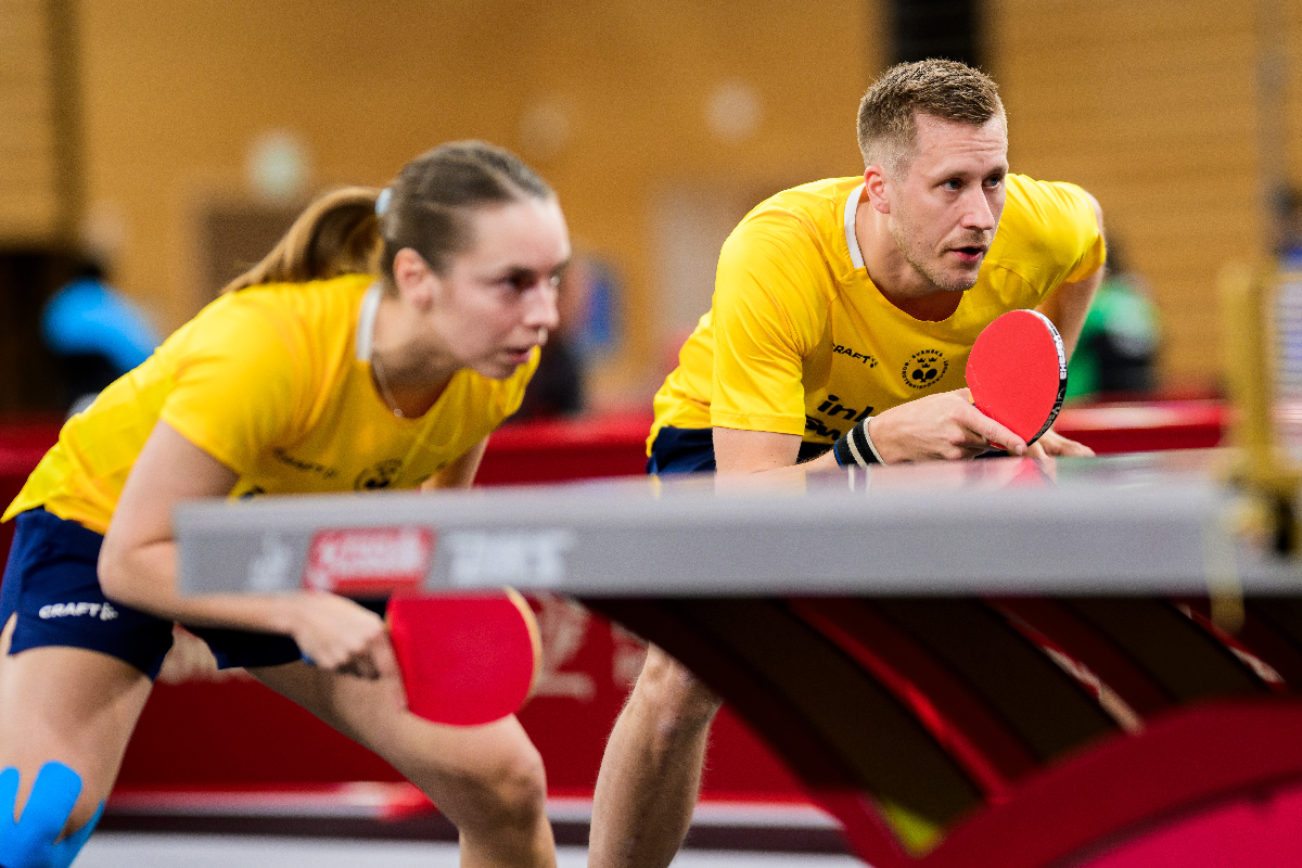 Stark blågul start på VM i Doha