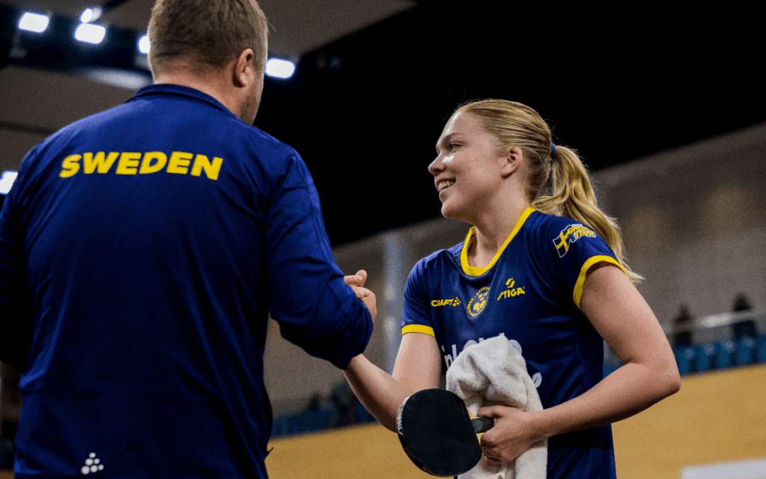 Stina visade vägen under VM:s andra dag