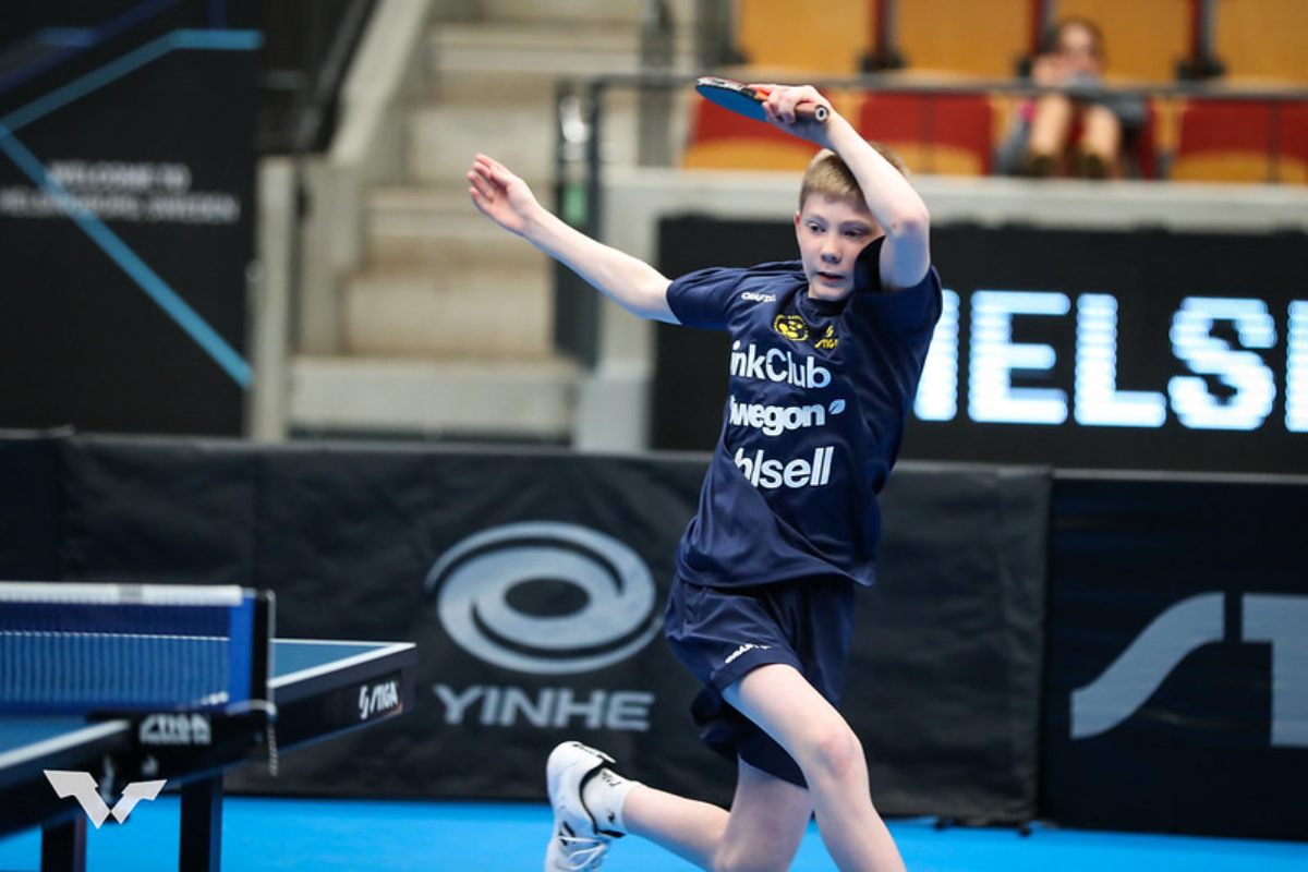 Joel knep den första svenska medaljen under dag två