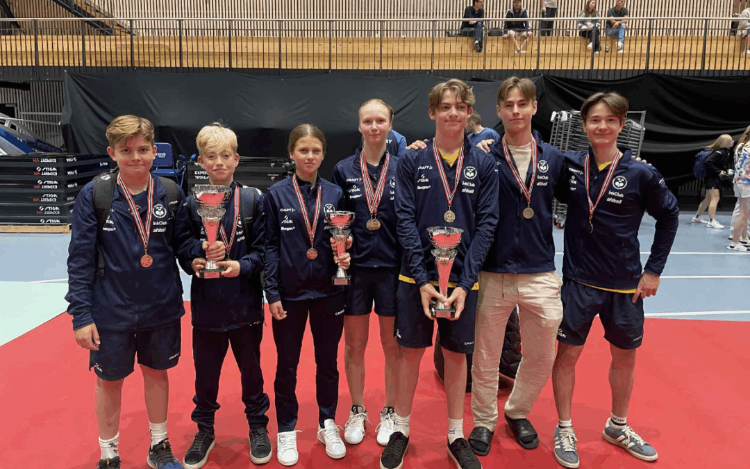 Tre guld i NETU Youth Championships