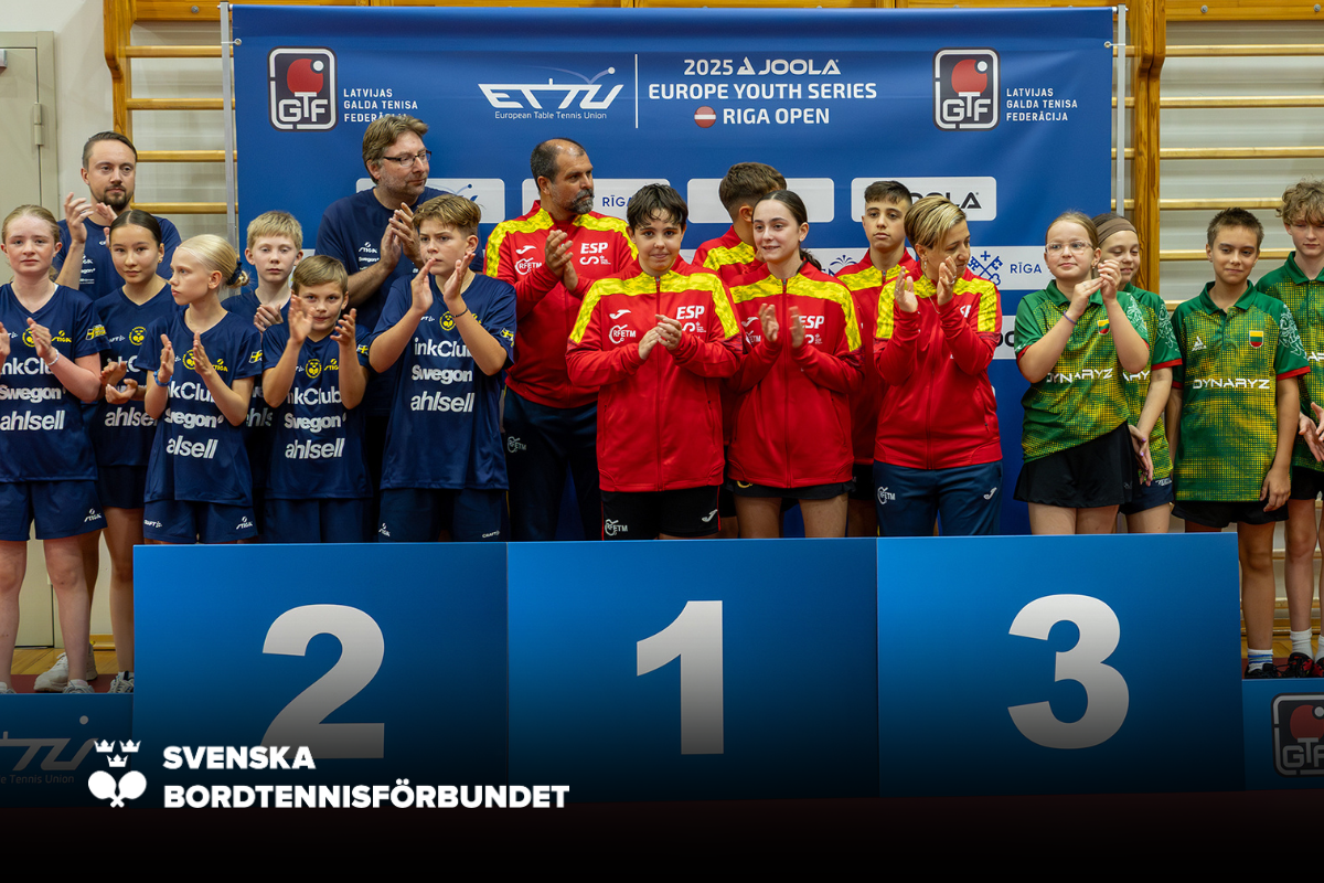 Blågula framgångar på Europe Youth Series i Riga