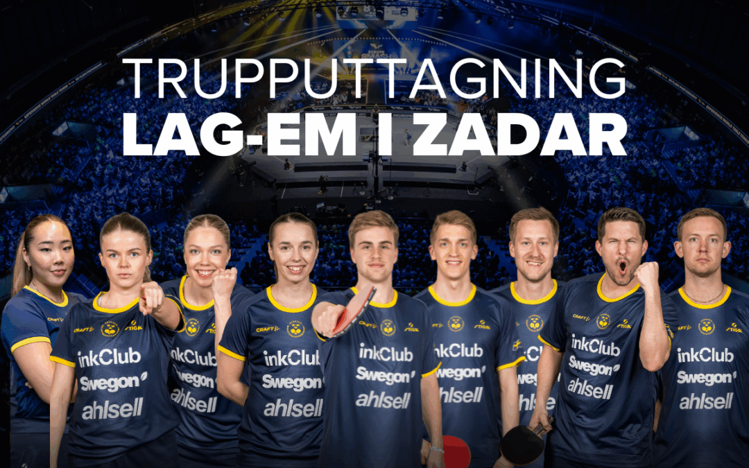 Trupperna till Lag-EM i Zadar