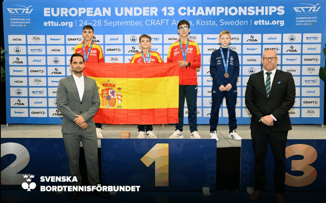 U13-EM är över – brons till Joel i singel