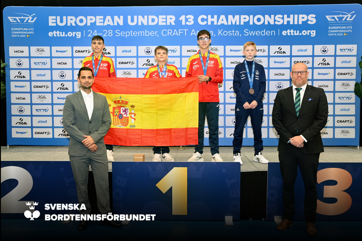 U13-EM är över – brons till Joel i singel