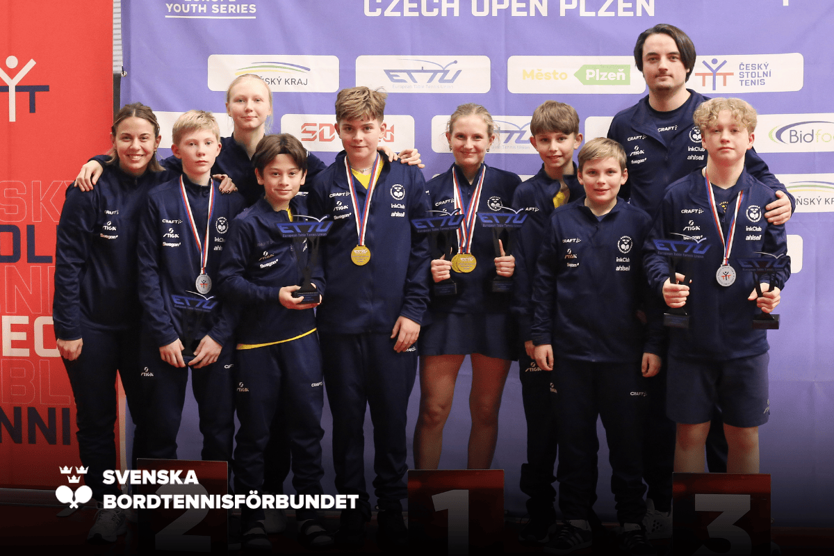 Framgångsrika insatser vid ETTU Youth i Tjeckien