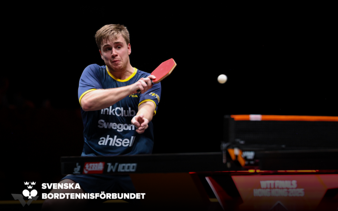 Silver för Truls på WTT Finals – Värdigt avslut på ett otroligt år