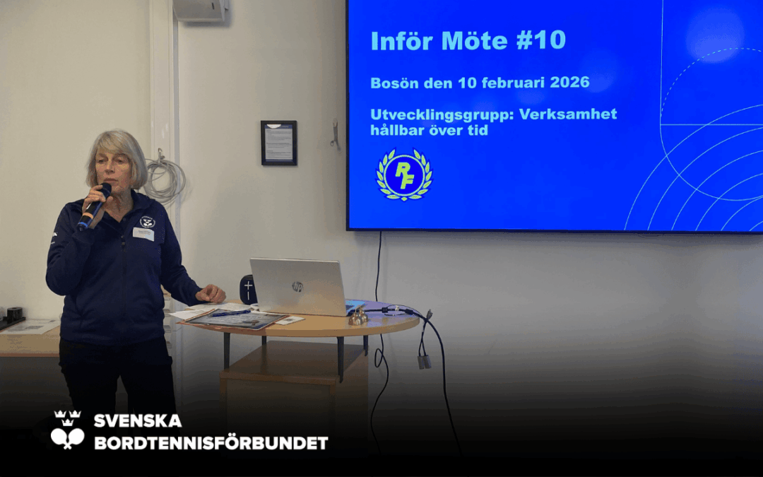 Utvecklingsarbete för 65+ med hjälp av pingisföreningar