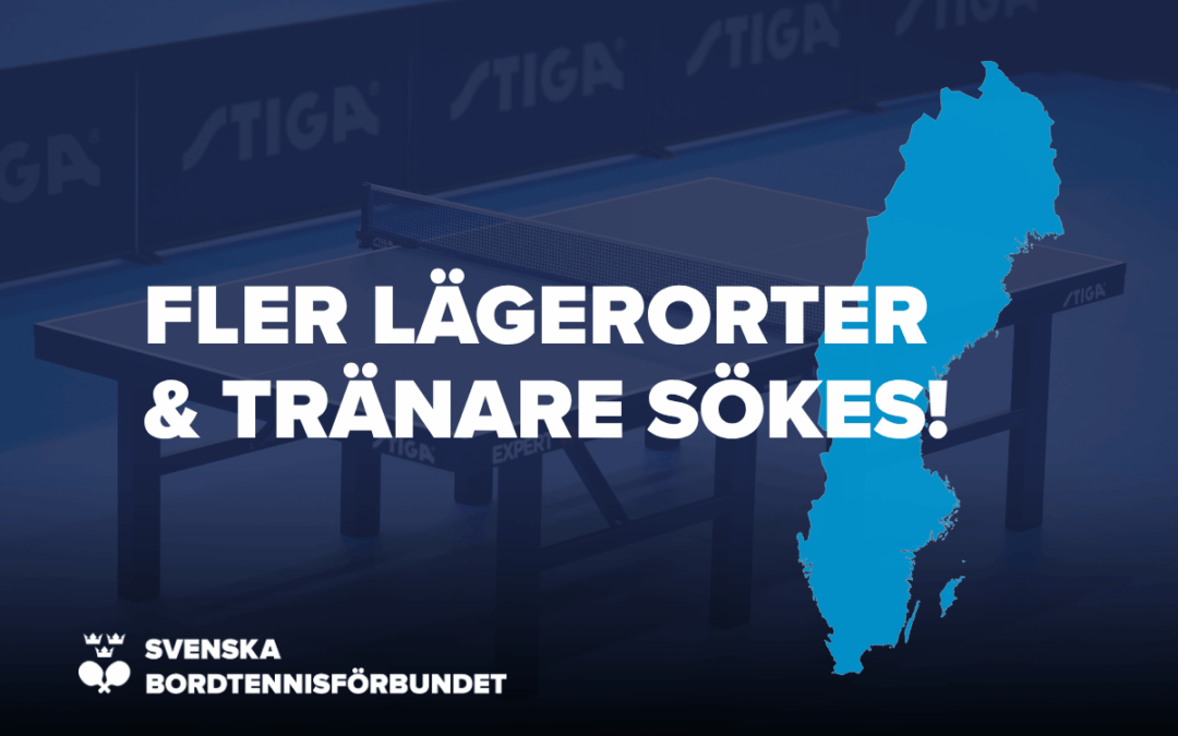 Fler lägerorter och tränare sökes