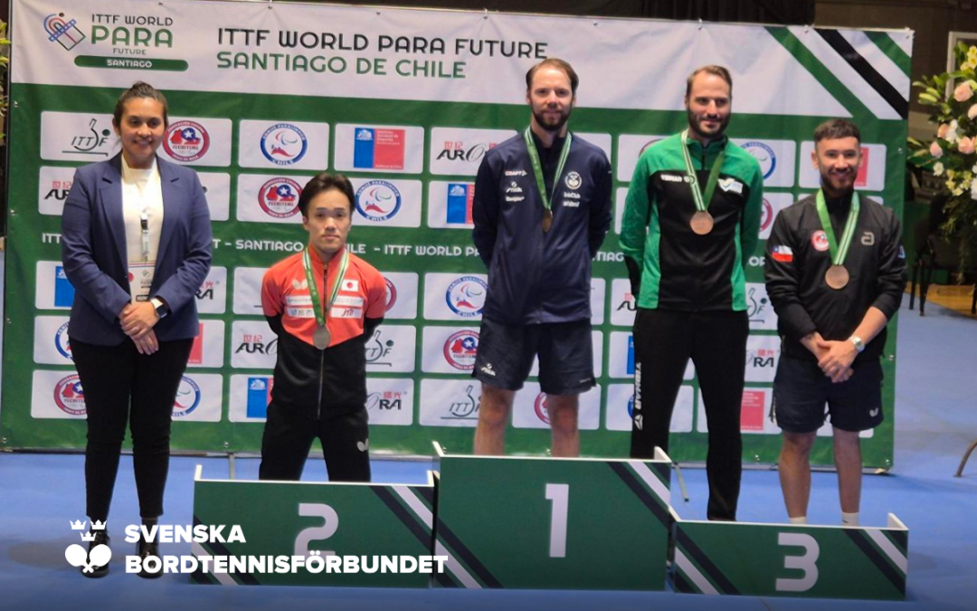 Fyra medaljer i Chile – Emil på topp!