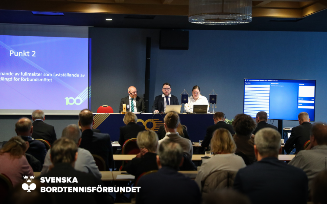 Förbundsmötesprotokoll 2026