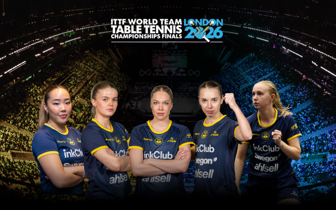 Damtruppen fastställd till Lag-VM i London