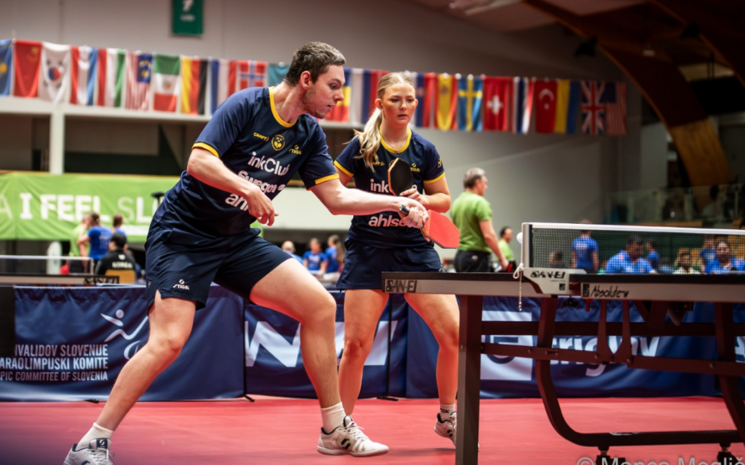 Jonas och Anja avslutar med silver i Slovenien