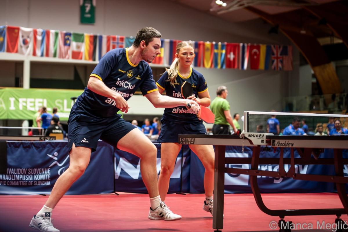 Jonas och Anja avslutar med silver i Slovenien