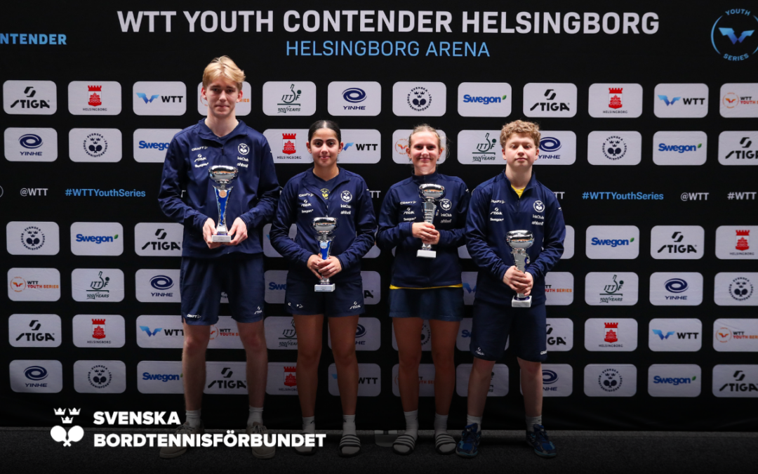 Dubbla guld till Sverige