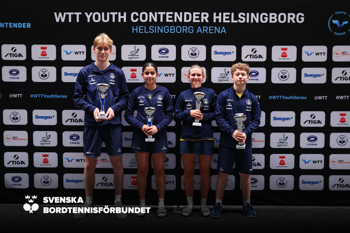 Dubbla guld till Sverige