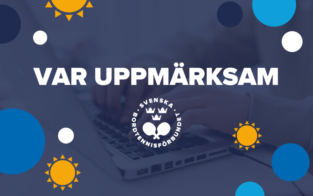 Bedrägerivarning