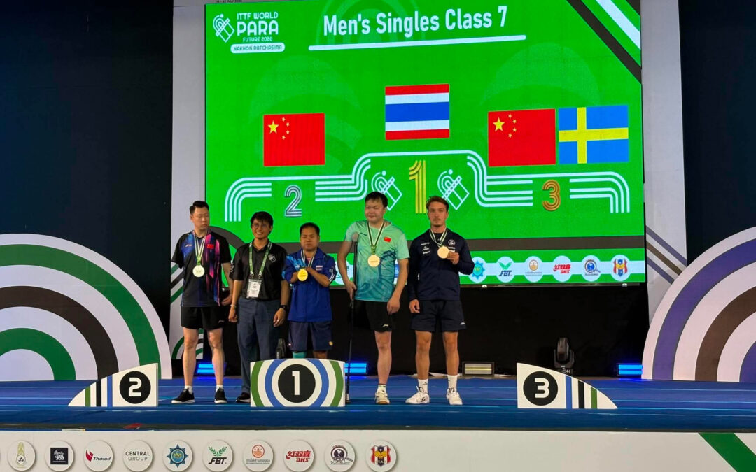 Sverige avslutade singelspelet med tre brons