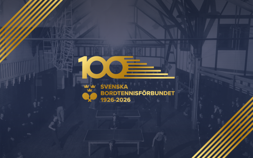 Information om Svenska Bordtennisförbundets 100-årsjubileum