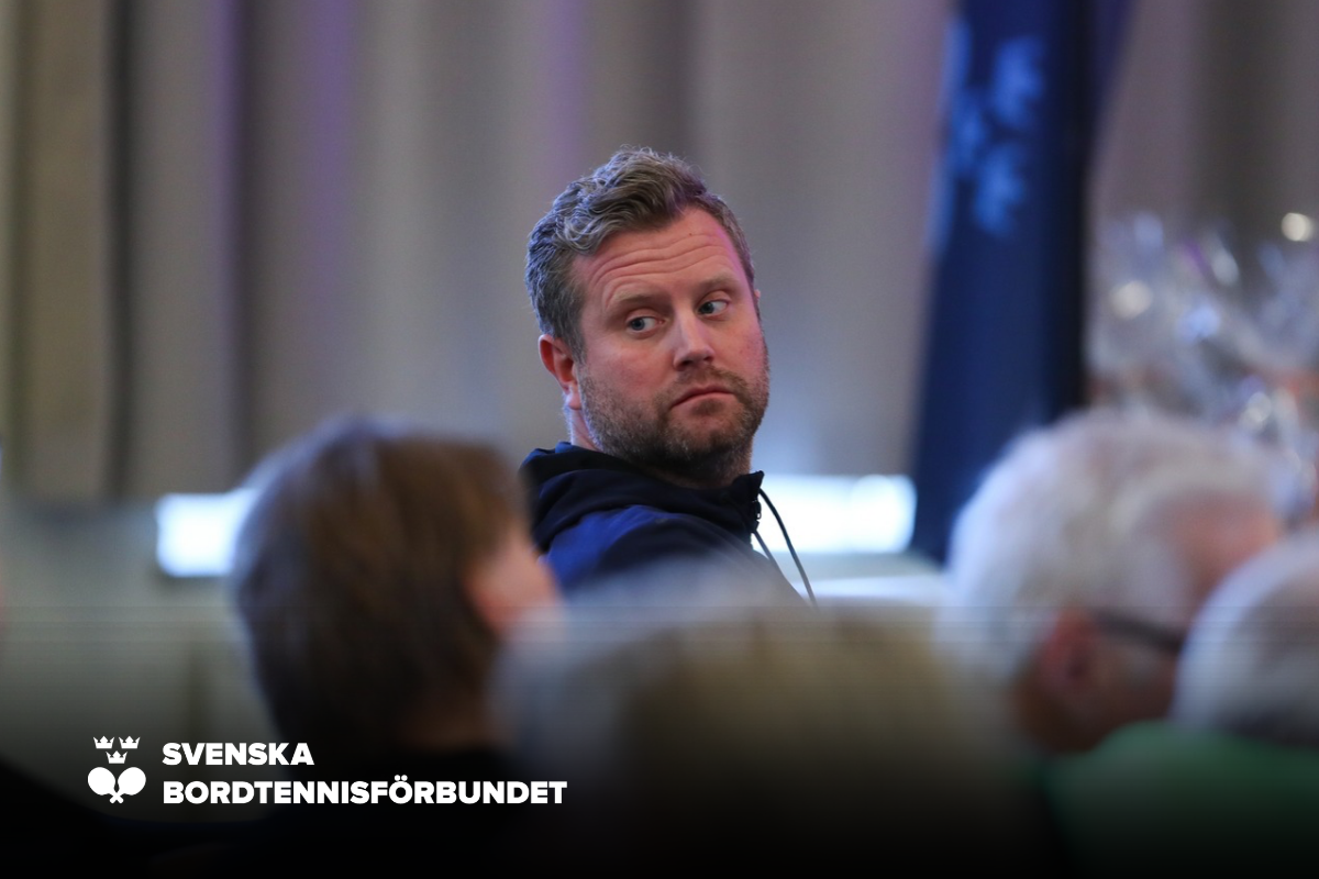 Jens Lundquist avgår ur styrelsen för Svenska Bordtennisförbundet 
