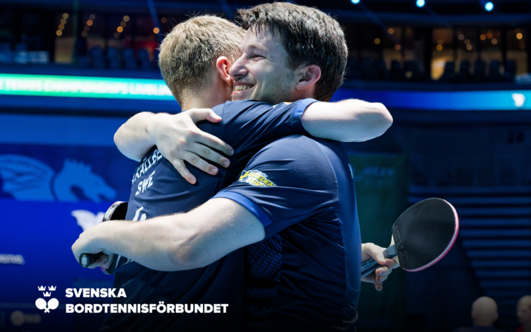 Svenskarna till EM-final i dubbel – Anton ensam svensk till kvart i singel