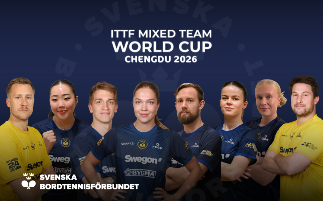 Truppen till ITTF Mixed Team World Cup