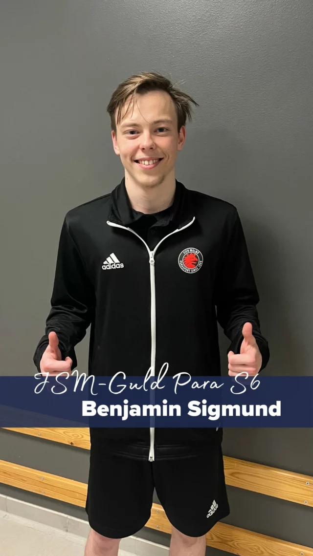 Vinnaren i S6 på Para-JSM, Benjamin Sigmund! 🏆

Hör Benjamins tankar efter tävlingen 🎤

#svenskbordtennis #pingisförallaöverallt